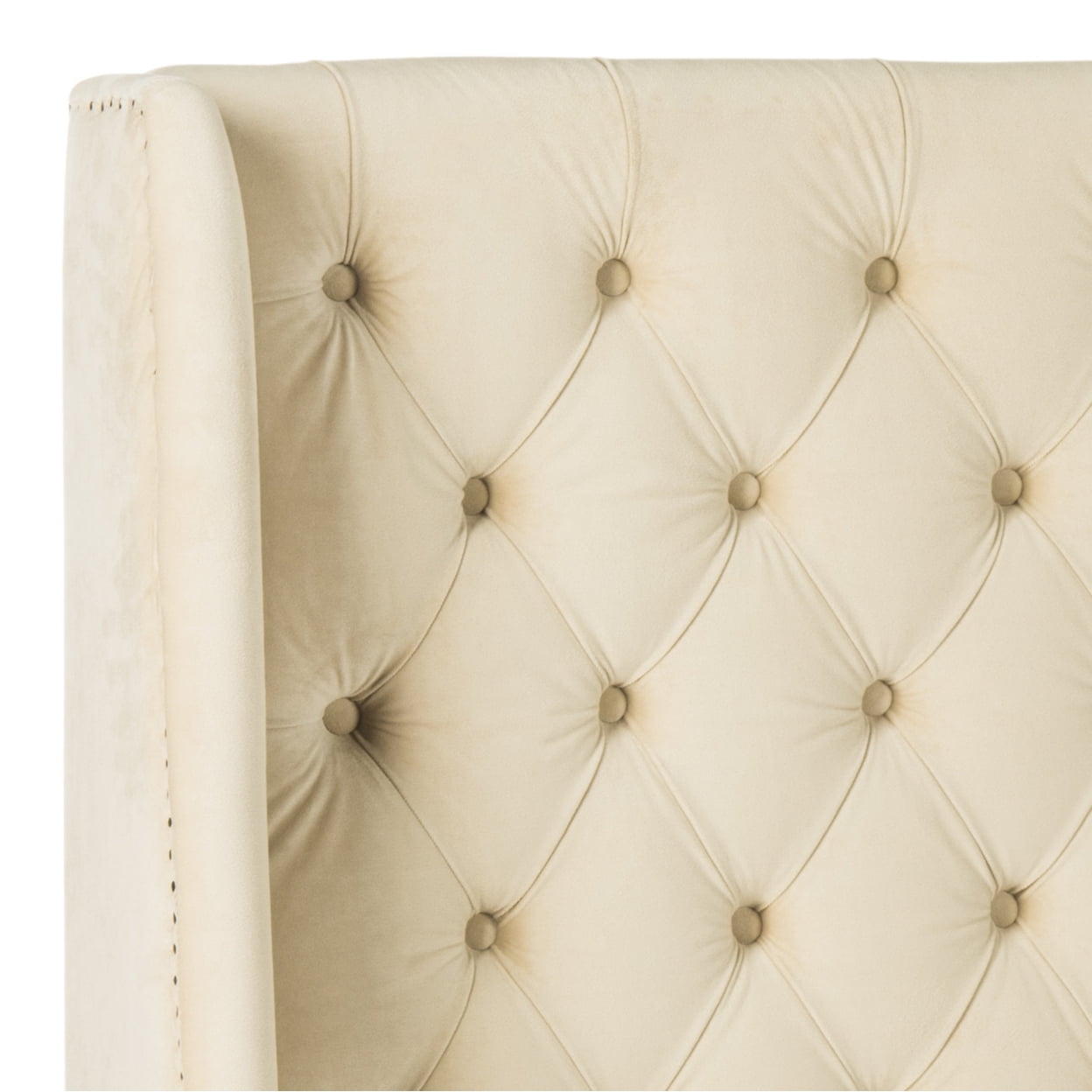 Safavieh Lamar Classic Modern Tufted Headboard, Twin, Buckwheat