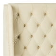 thumbnail image 2 of Safavieh Lamar Classic Modern Tufted Headboard, Twin, Buckwheat, 2 of 4