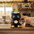 thumbnail image 3 of Red Wishing Horse Stuffed Ornament, Auspicious Hanging Decor for Car Home, Chinese Year Gift, Soft Plush(B-Black), 3 of 6