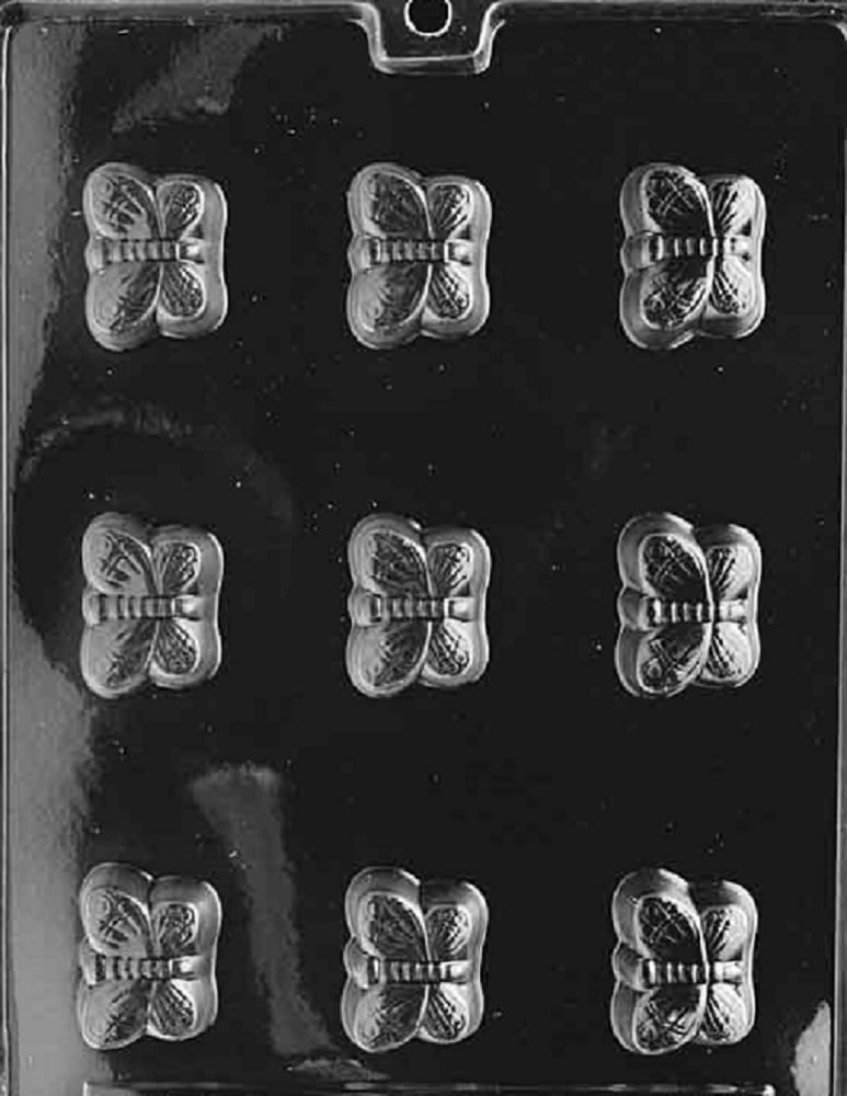 Grandmama's Goodies AO098 Butterfly Chocolate Candy Soap Mold with