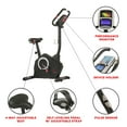 thumbnail image 6 of Sunny Health & Fitness Upright Stationary Bike Exercise Cycling Workouts w Free SunnyFit App - SF-B2883, 6 of 9