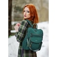 thumbnail image 2 of Mochila Shrie Fashion de piel para mujer, color negro, 2 of 6