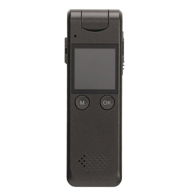 Mini Cámara Corporal 1080P, Grabadora De Vídeo Deportiva Antivibración, Lente Giratoria De 180 Grados, Cámara Desgastada Por El Cuerpo Para Grabación De Reuniones