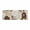 Brown & Beige, variant on Washable Kitchen Runner Rug 60" x 22", Non-Slip Soft Low Profile Modern Floral Microfiber Mat for Entryway, Kitchen, Hallway, Laundry, Brown
