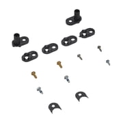 Whirlpool 4318165 Genuine OEM SxS Refrigerator Door Closer Kit Replacement Part - Replaces 978800, 986758, 1104788, and more