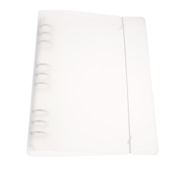 Carpeta de de plástico a prueba de agua Organizador de papel Cubierta 283X217X35mm 9 anillos