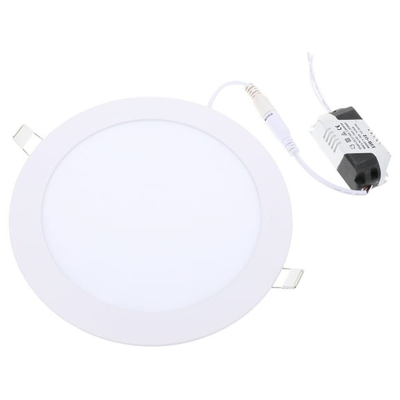IBASETOY Recessed LED Lighting Round Aluminum Energy-saving White 1Set