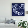 thumbnail image 3 of Indigo Carp Katagami I' Canvas Art by Vision Studio, 3 of 4