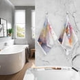 thumbnail image 6 of SKYSONIC Watercolor Cute Bird Hand Towels 2 Pack, Cotton Bath Towel for Drying Face Hands Body ,Absorbent Lightweight Towels for Bathroom Ktichen Travel Gym, 16"x28", 6 of 7