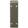 thumbnail image 3 of Ekena Millwork 2"W x 20"D x 6 1/2"H Embrey Steel Bracket, Stainless Steel, 3 of 12