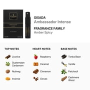 Gisada Mens Ambassador Intense EDP Spray 0.05 oz Fragrances 7640164030876