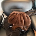 thumbnail image 2 of Jiibva Faux Fur Shoulder Bag for Women, Plush Ladies Clutch Purse Bag, Trendy Winter Furry Crossbody Bag Handbag, 2 of 7