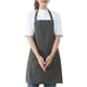 thumbnail image 1 of Cocina Delantal Canvas Funda protectora impermeable Simple Casas Casas Delantales Trabajo Ropa de trabajo con bolsillo para restaurante Cafetería Gris Noticed HA011665-05, 1 of 7