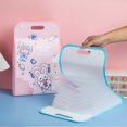 thumbnail image 3 of A4 Plastic File Folders Waterproof Transparent Expandable File Folder - Hand-held Organ Bag Paper File Folder, 3 of 5