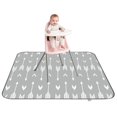thumbnail image 1 of High Chair/Craft Mat, Washable Splash Proof Mat, Waterproof and Easy to Clean, Baby Feeding Supplies, 1 of 5