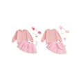 thumbnail image 2 of BemeyourBBs Girl Halloween Costume Sweatshirt with Skirt Pig Headband Tail Nose, 2 of 9