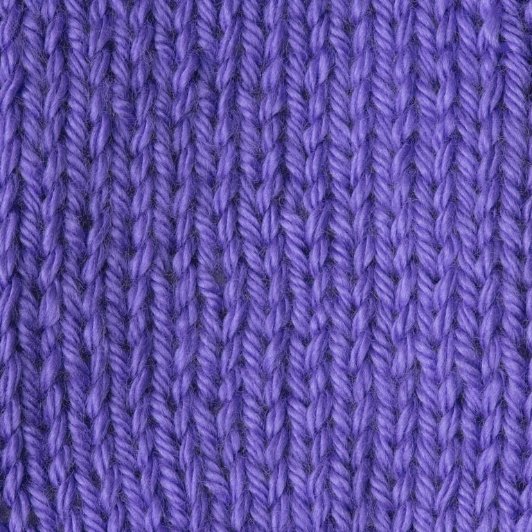 Mainstays Medium Acrylic Purple Yarn, 397 yd