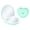 Green, variant on AmourGlow Heart-Shaped Compact Makeup Mirror with Smart LED Halo, Portable Travel Vanity Mirror with 3 Light Modes & 2X Magnification, Type-C Rechargeable Handheld Beauty Essential