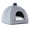 Gray, variant on AUQ Cat Bed Cave,Secure Design Cat Sleeping Bag,Cozy Cat Beds for Indoor Cats,Gray