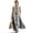 Aztec Geometric Blue, variant on Aztec Geometric Print Womens Summer Maxi Dress Linen-Like Tank Dress Crew Neck Sundress Soft Flowy Long Beach Dress with Pockets for Vacation Cruise, 4XL