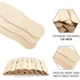 thumbnail image 2 of Asas de madera en forma de abanico KTOJOY, 100 unidades, 20 cm, para programas de bodas, 2 of 7