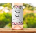 thumbnail image 3 of FRIENDS Pregnancy Announcement Wine Labels â SET of 4 â Only the Best FRIENDS Get Promoted to AUNTIE Labels, Aunties, Pregnancy Reveal Wine Bottle Label WATERPROOF (Blush Pink), 3 of 8