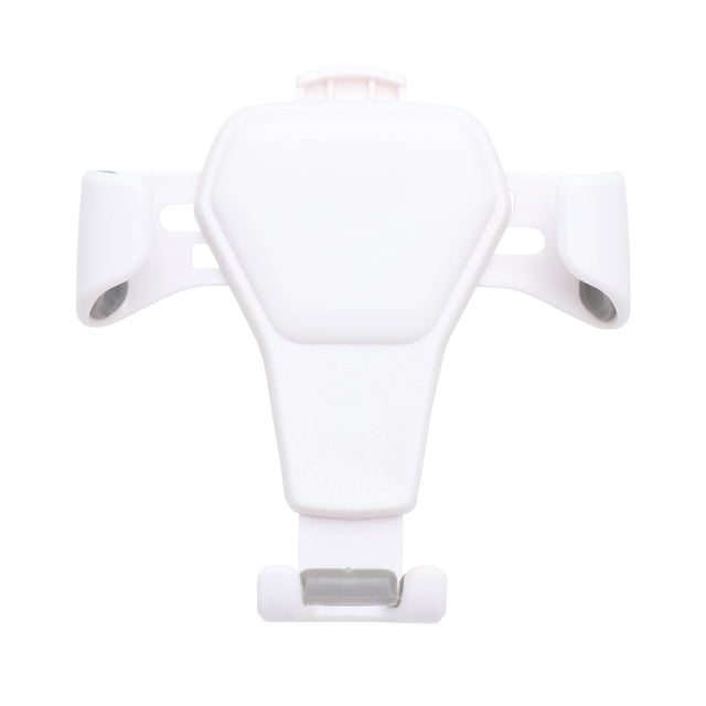 Milisten Universal Automobile Outlet Phone Holder Air Vent Gravity Bracket Windshield Gravity Sucker Car Phone Holder Support Mobile Phone Stand for Mobile Phone GPS Navigator Rack (White)