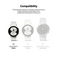 thumbnail image 3 of Ringke Bezel Styling Compatible with Samsung Galaxy Watch 4 40mm Bezel Ring Stainless Steel Adhesive Scratch Protection Cover Accessory - Black (40-02), 3 of 10
