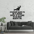 thumbnail image 3 of What Beasts Do Rugby Quote Wall Sticker Room Vinyl Wall Art Decals Sport Activities/ Rugby Fitness Inspiration Training Home Gym Vinyl Stickers Motivational Wall Art Decoration Size (20x20 inch), 3 of 3