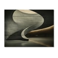 thumbnail image 3 of Designart "Subtle Shades on a Grey Concrete Canvas II" Architecture Print on Natural Pine Wood, 3 of 5