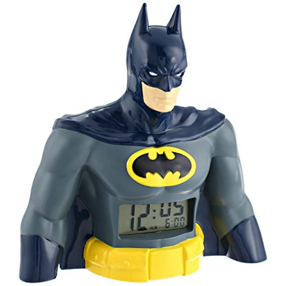 DC Comics BAT3031 Digital Display Batman LCD Alarm Clock