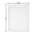 thumbnail image 3 of Mainstays Non-Slip 8.5" X 11" Polypropylene Cutting Board, White, 3 of 7
