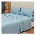 thumbnail image 2 of Juego De Sábanas King Size Ultra Suave 4piezas color azul claro, 2 of 4