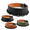Black, variant on Black Heavy-Duty Leather Weight Lifting Dip Belt with Steel Chain for Strength