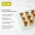 thumbnail image 4 of True Tic Tac Shot Drinking Board with 9 Shot Glasses, Adult Drinking Games, 4 of 6