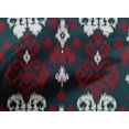 thumbnail image 4 of oneOone Cotton Poplin Fabric Paisley Ikat Print Fabric By The Yard 42 Inch Wide, 4 of 4