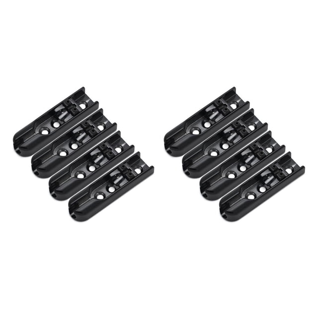 Eigraketly Accesorio de guitarra Diseño único Pieza de repuesto resistente Puentes resistentes al desgaste Sillines Niños Principiantes Negro 4 unids/set Negro 4 piezas/juego 2piezas Eigraketly CBP440846