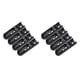 thumbnail image 3 of Yuarrent Accesorio de guitarra Diseño único Pieza de repuesto resistente Puentes resistentes al desgaste Sillines Niños Principiantes Negro 4 unids/set Negro 4 piezas/juego 2piezas Yuarrent CBP440846, 3 of 6