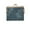 Blue, variant on PRETXORVE Mini Fashion Ladies Clip Wallet Retro Multi Functional Folding Money Clip Card Bag For Women