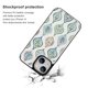 thumbnail image 2 of Funda estilo billetera bohemia para iPhone 14 con tarjetero, tapa trasera tipo folio de piel sintética con función atril, ranuras para tarjetas, cierre magnético doble, antigolpes., 2 of 6