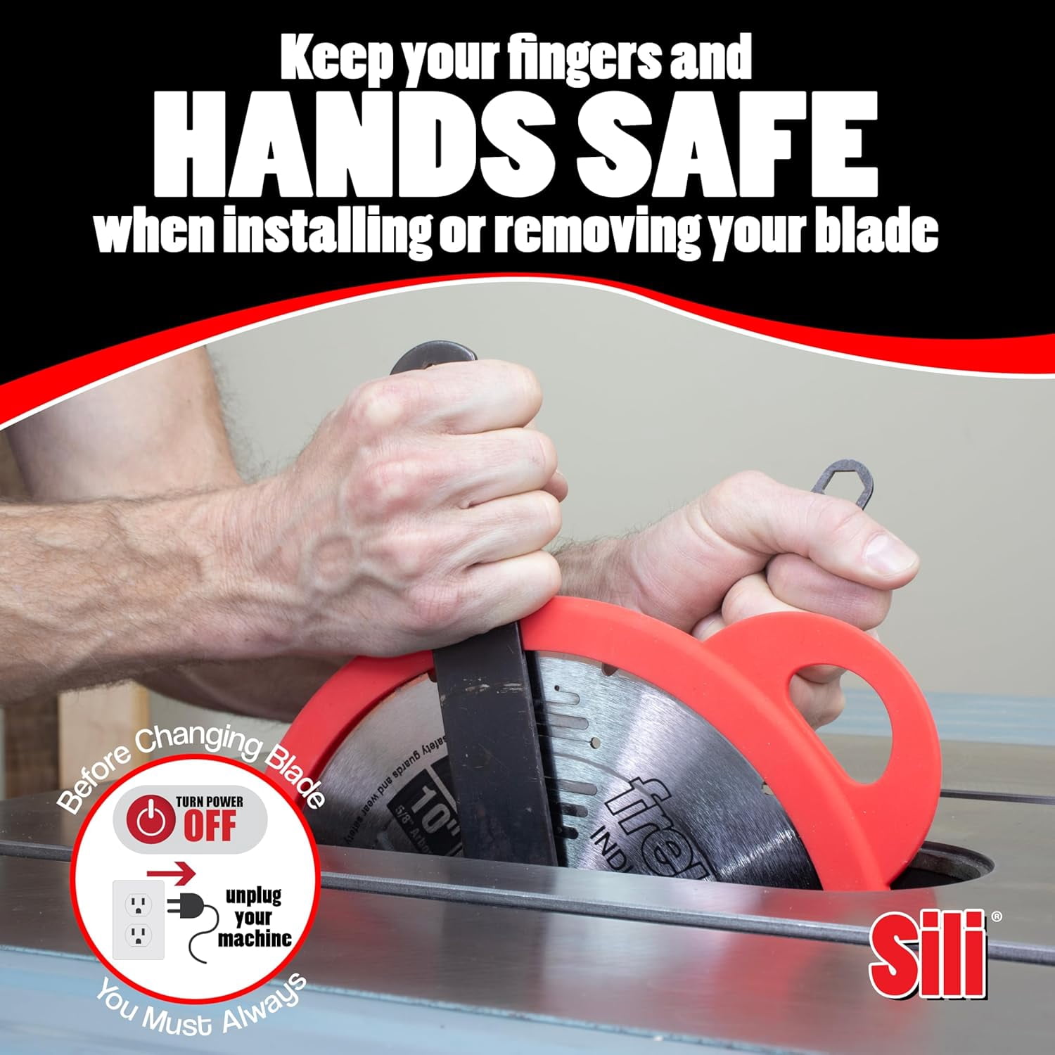 Sili Saw Blade Sleeve Saw Blade Protector/Holder Storage for Table Saw Blades Circular Saw Blades Miter Saw Blades and Plunge Saw Blades (8.25" 4 Pack)