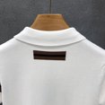 thumbnail image 5 of JAJAHO Men's Button Up Shirts Short Sleeve Collared Summer Striped Regular Fit Beach Shirts Casual Business Wear Versatile Tops, 5 of 8