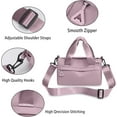 thumbnail image 4 of Mini Gym Bag, Small Sling Bag for Women, Adjustable Womens Gym Bag, Tote Bag for Women, Small Duffle Bag for Women (Pink), 4 of 6