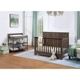 thumbnail image 4 of Suite Bebe Grayson 2-shelf Traditional Wood Changing Table in Brown, 4 of 4
