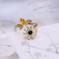 thumbnail image 2 of WEUVEB 1Ud Anillo Femenino Giratorio Con De Abeja Y En Color Dorado Y, 2 of 8