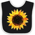thumbnail image 3 of Inktastic Summer Sunflower Boys or Girls Baby Bib, 3 of 4