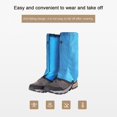thumbnail image 3 of Manchons de Protection pour Jambes, Manchon de Mollet pour Escalade, Manchon de Protection contre la Neige, Désert, Marche, Cyclisme, Imperméable, 3 of 5