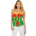 thumbnail image 2 of Adult Womens Sexy DC Comics Robin Corset Costume Accessory Large Size 10-12, 2 of 2