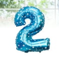 thumbnail image 6 of WRISTBIQUE Birthday Wedding Number Balloon Number Balloons Aluminium Foil 1Pcs Blue For Decorations, 6 of 10