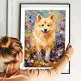 thumbnail image 5 of Norwegian Buhund Dog Art Print Poster, Wall art Painting Decor, Starry Night Van Gogh Art Home Decor Artwork For Bedroom Living Room Bathroom Decor, 5 of 5